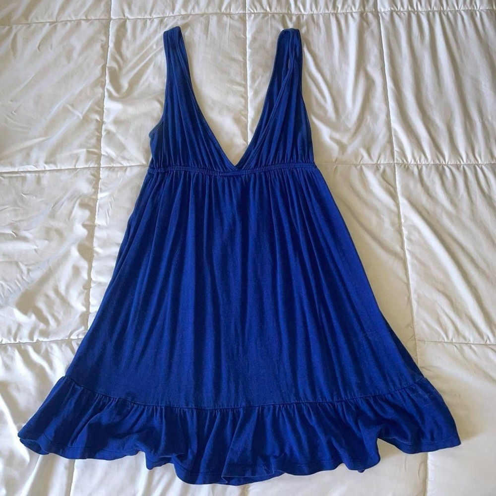 Y2K Forever 21 Blue Babydoll Dress
